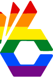 The NAIS logo: a hand forming an OK symbol, shaped like a pipe wrench, in rainbow colors